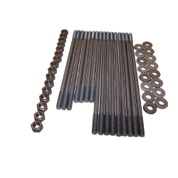 Stehbolzensatz, 8 mm, Doppelkanalkopf